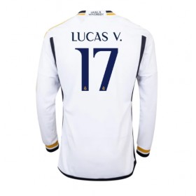 Real Madrid Lucas Vazquez #17 Hemmakläder 2023-24 Långärmad